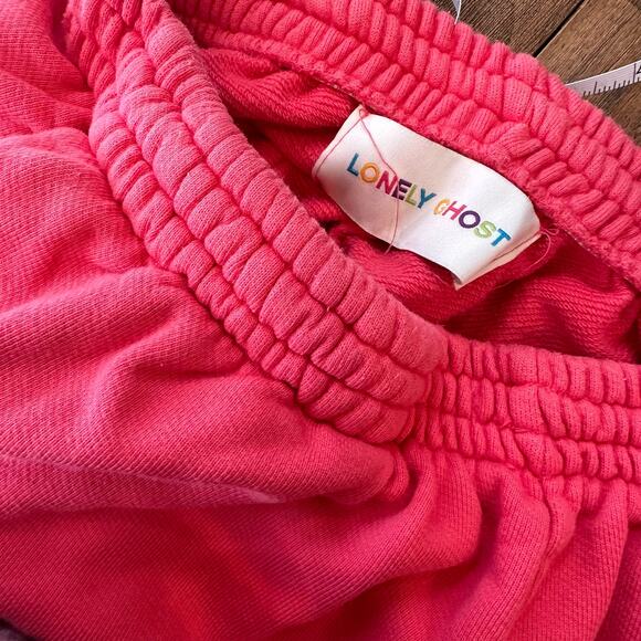 Lonely Ghost Elementary Women's Orange and Red Joggers-tracksuits Sweatpants - Picture 7 of 12